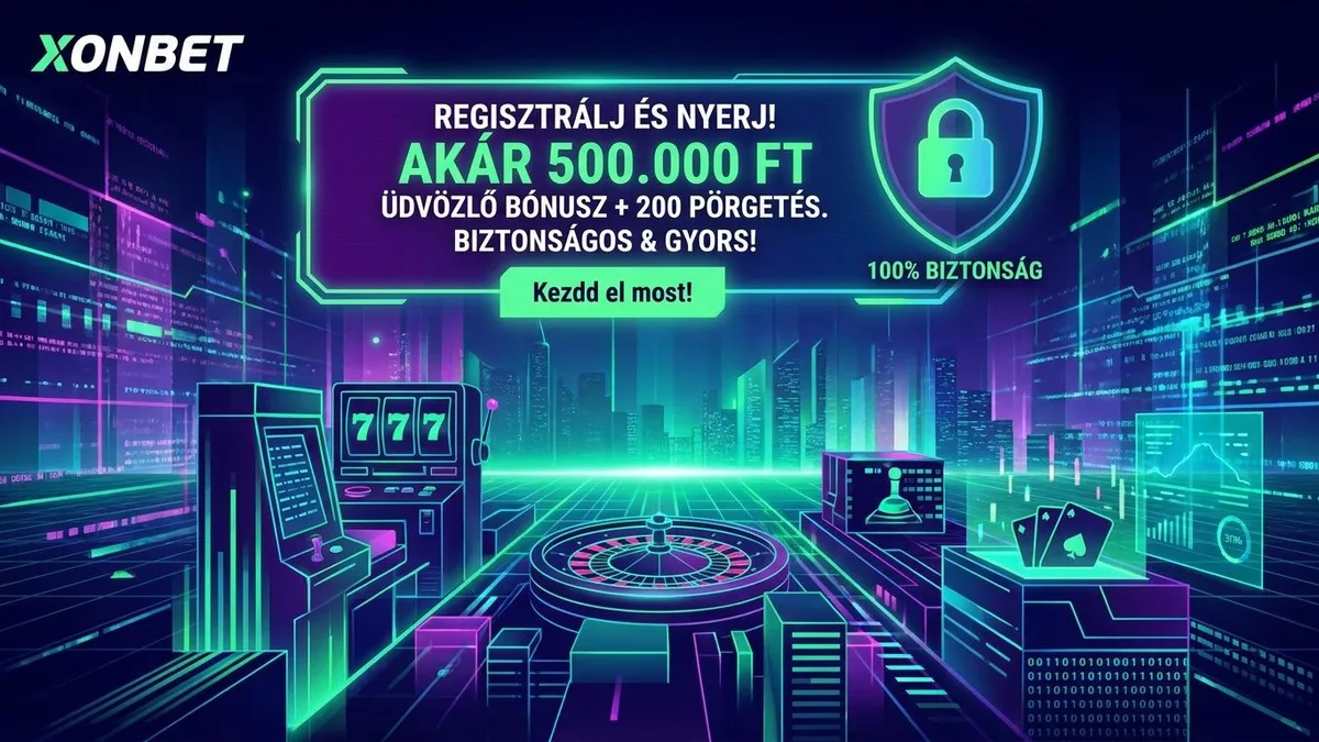 Regisztráció bónusszal
